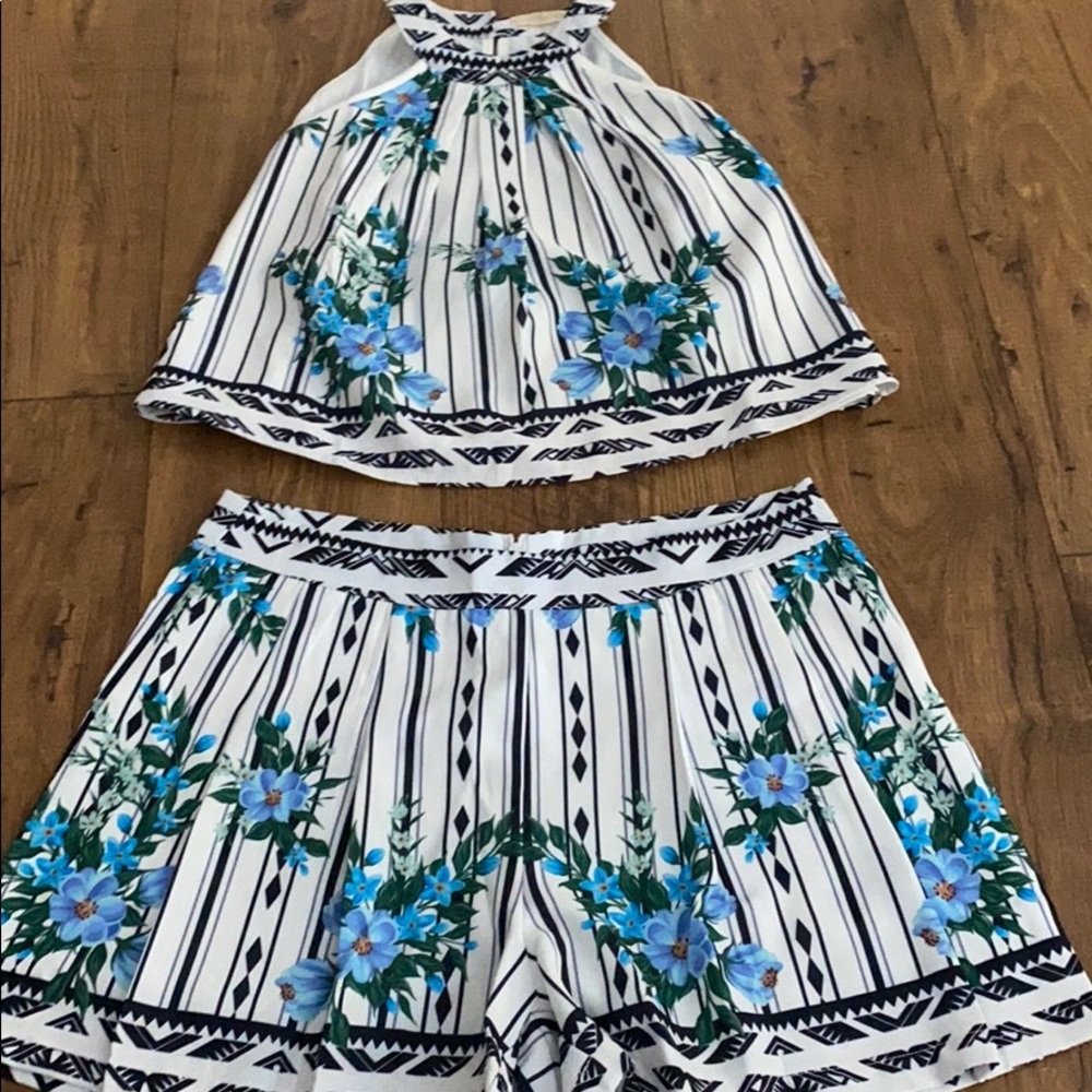 Crop Top & Short Set